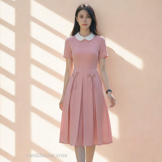 ĐẦM DÁNG DÀI THANH LỊCH CH-DR003