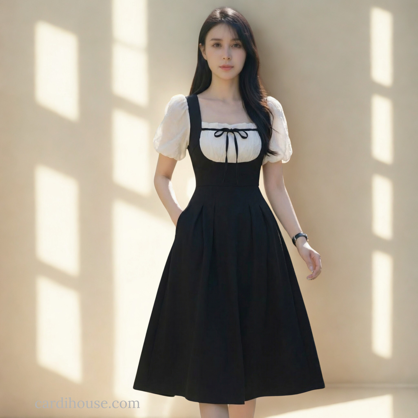 ĐẦM MAXI THIẾT KẾ DÁNG DÀI THANH LỊCH CH-DR006