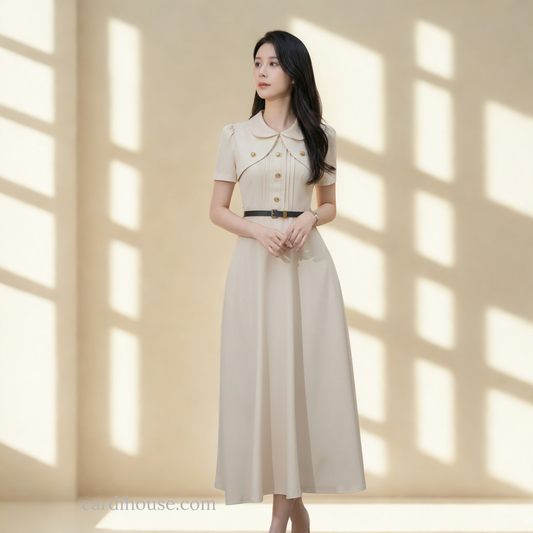 [TẶNG KÈM ĐAI] ĐẦM MAXI DÁNG DÀI CH-DR008