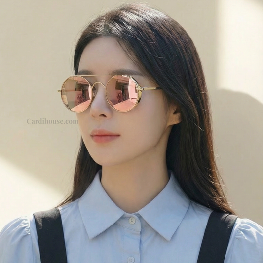 KÍNH MÁT NỮ THỜI TRANG CARDI HALO ROUND