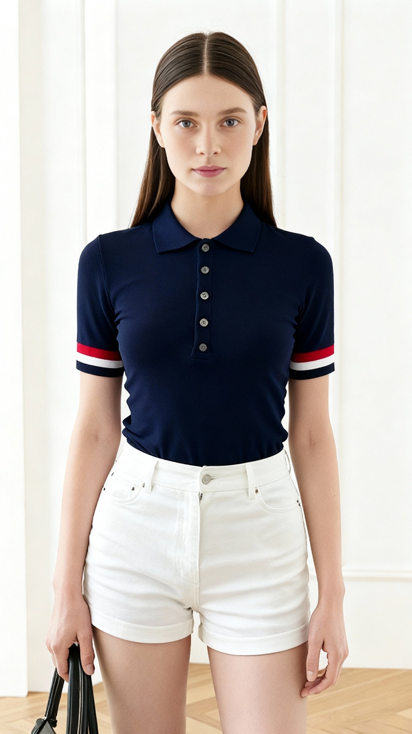 ÁO LEN MỎNG THÊU LOGO FREESIZE 40-55KG